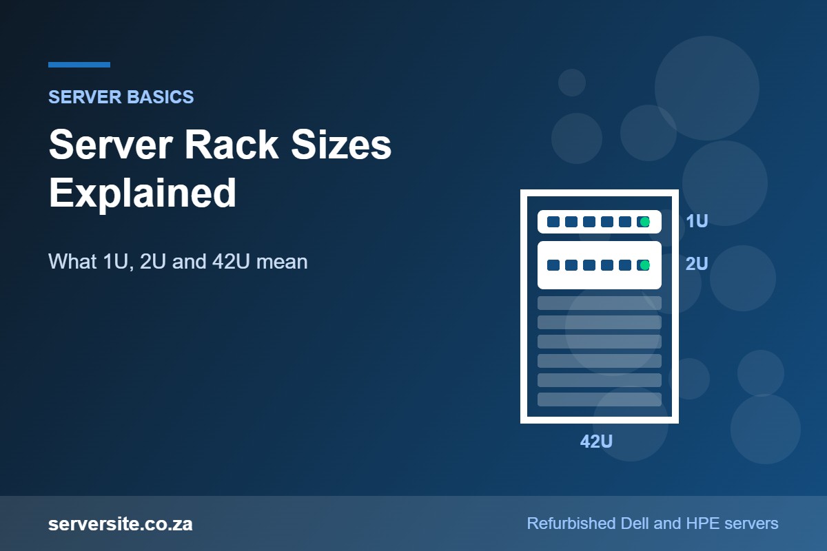 Server rack sizes explained: 1U, 2U and 42U